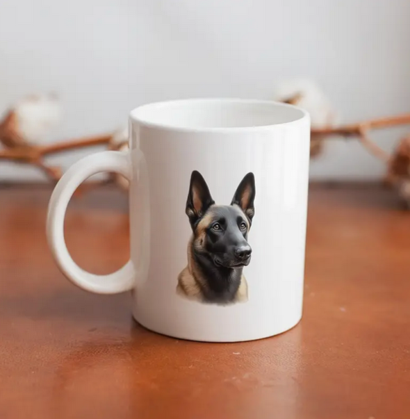 Belgian Malinois Coffee Cup