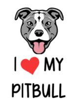 Load image into Gallery viewer, I LOVE MY BREED | Vinyl Sticker
