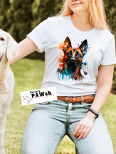 Load image into Gallery viewer, Watercolor Belgian Malinois T-Shirt
