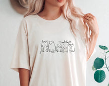 Load image into Gallery viewer, Doodle Cats | Unisex T-Shirt
