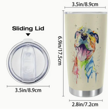 Load image into Gallery viewer, 20oz PITBULL Facts Insulated Tumbler
