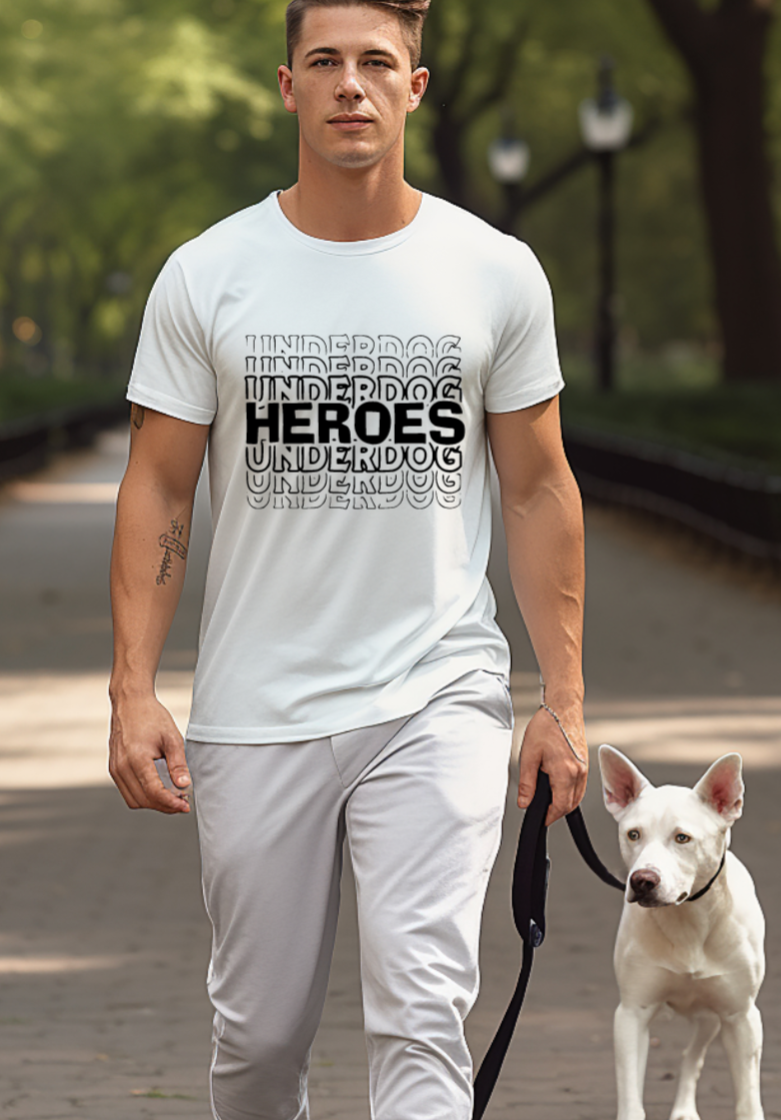 Underdog Heroes Stacked |Unisex T-Shirt (2 color options )