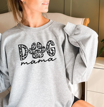 Load image into Gallery viewer, Dog Mama (Leopard) | Unisex Crewneck (3 color options)
