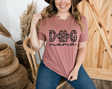 Load image into Gallery viewer, Dog Mama (Leopard) | Unisex T-Shirt (2 color options)
