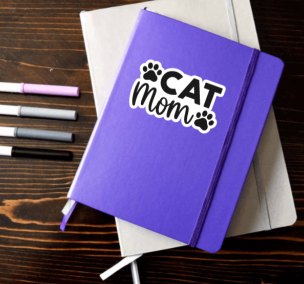 Cat Mom |Vinyl Sticker