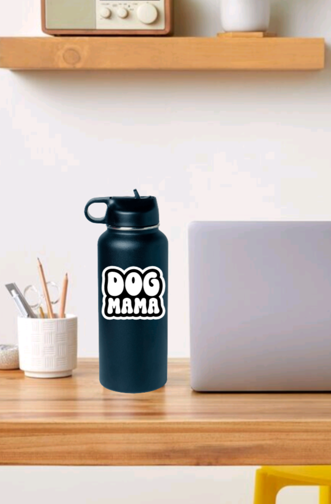 DOG MAMA (Retro) |Vinyl Sticker