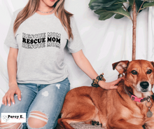 Load image into Gallery viewer, RESCUE MOM | T-Shirt (2 color options)
